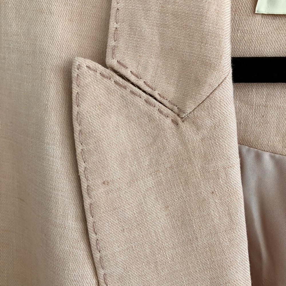 Zimmerman Pink Belted Trench Coat | Designer Size 1 - Picture 11 of 14
